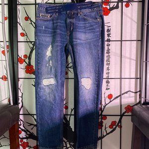 Calvin Klein Distressed Boyfriend Jeans